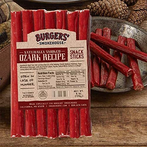 Premium Burgers' Smokehouse Deluxe Sausage & Cheese Gift Box - Hickory Smoked Sausages & Artisan Cheeses - Perfect for BBQ Parties, Camping & Holiday Gifting
