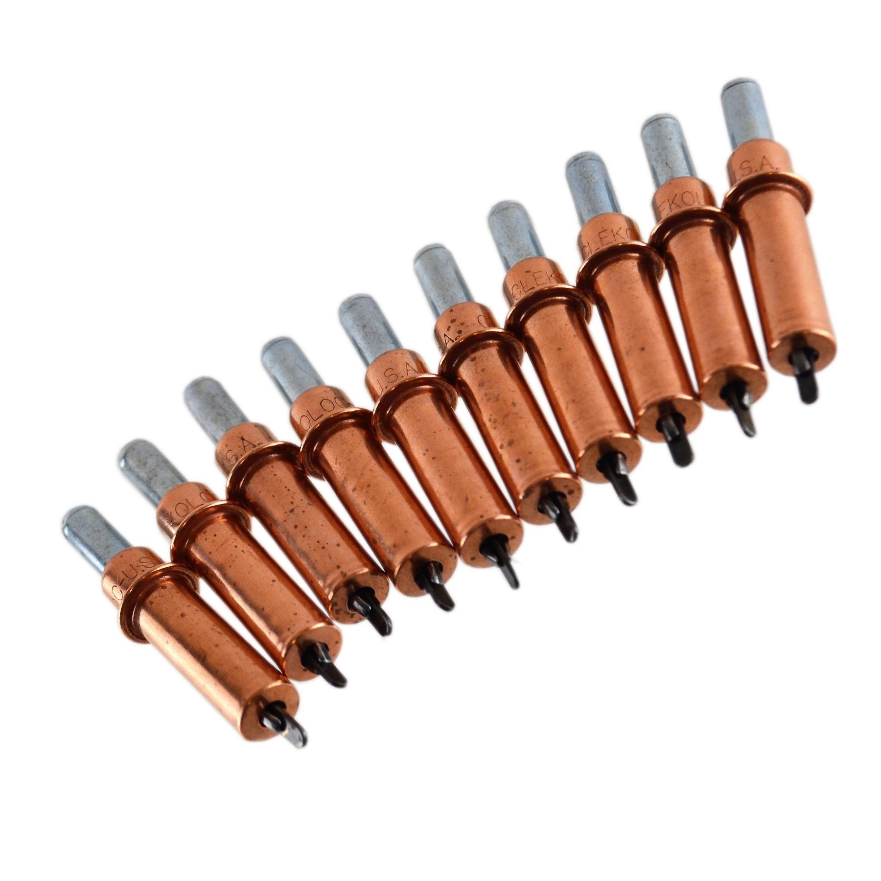 AB Tools 40-Piece Temporary Fastener Kit - Cleco Skin Pins & Sheet Metal Grips (2-4.75mm, 4 Sizes) for Aircraft, Automotive & Metal Fabrication Projects
