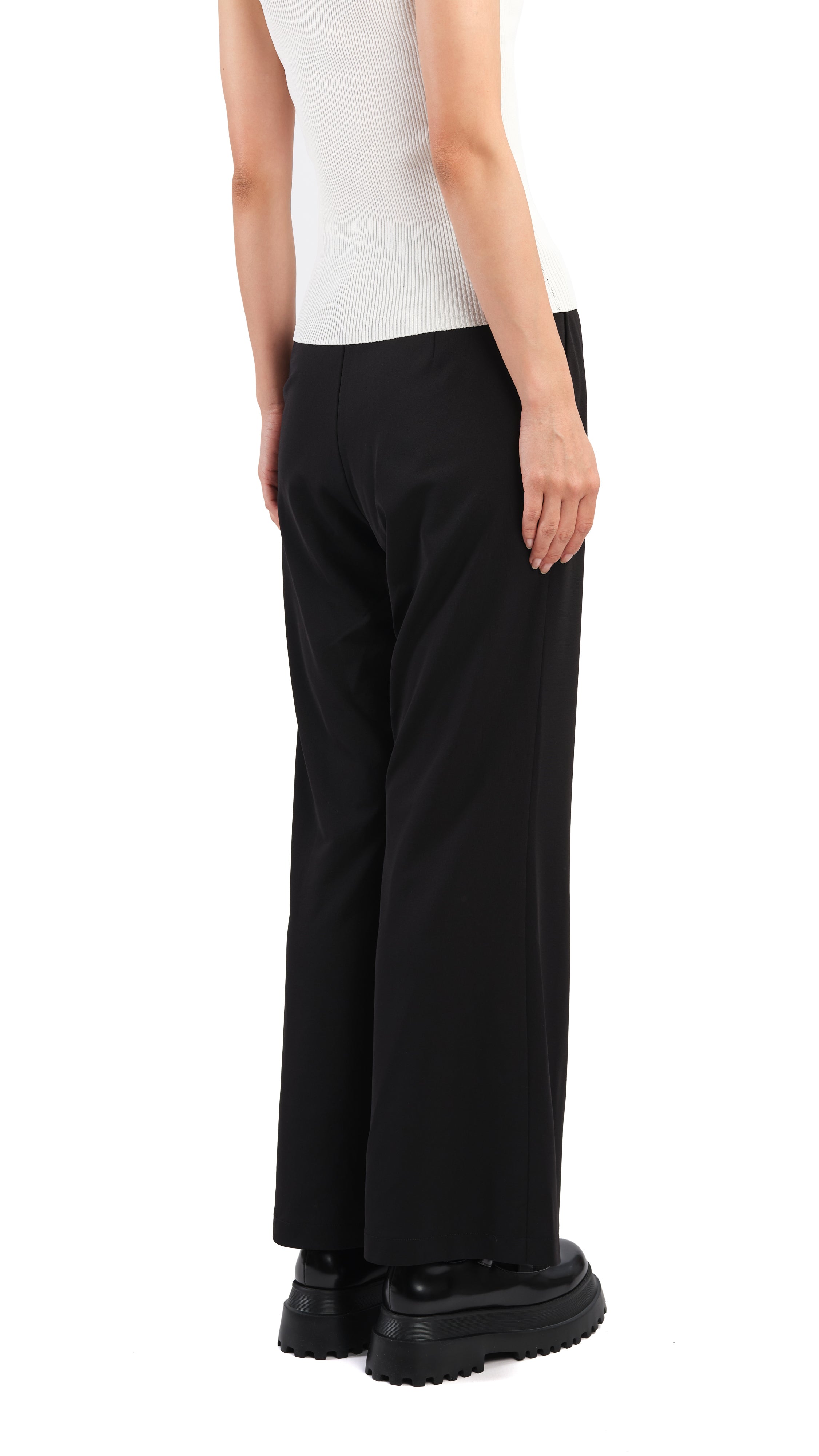 Stylish Sailor Pants for Women - High Waisted Wide Leg Trousers with Adjustable Belt - Perfect for Work, Travel & Casual Outfits