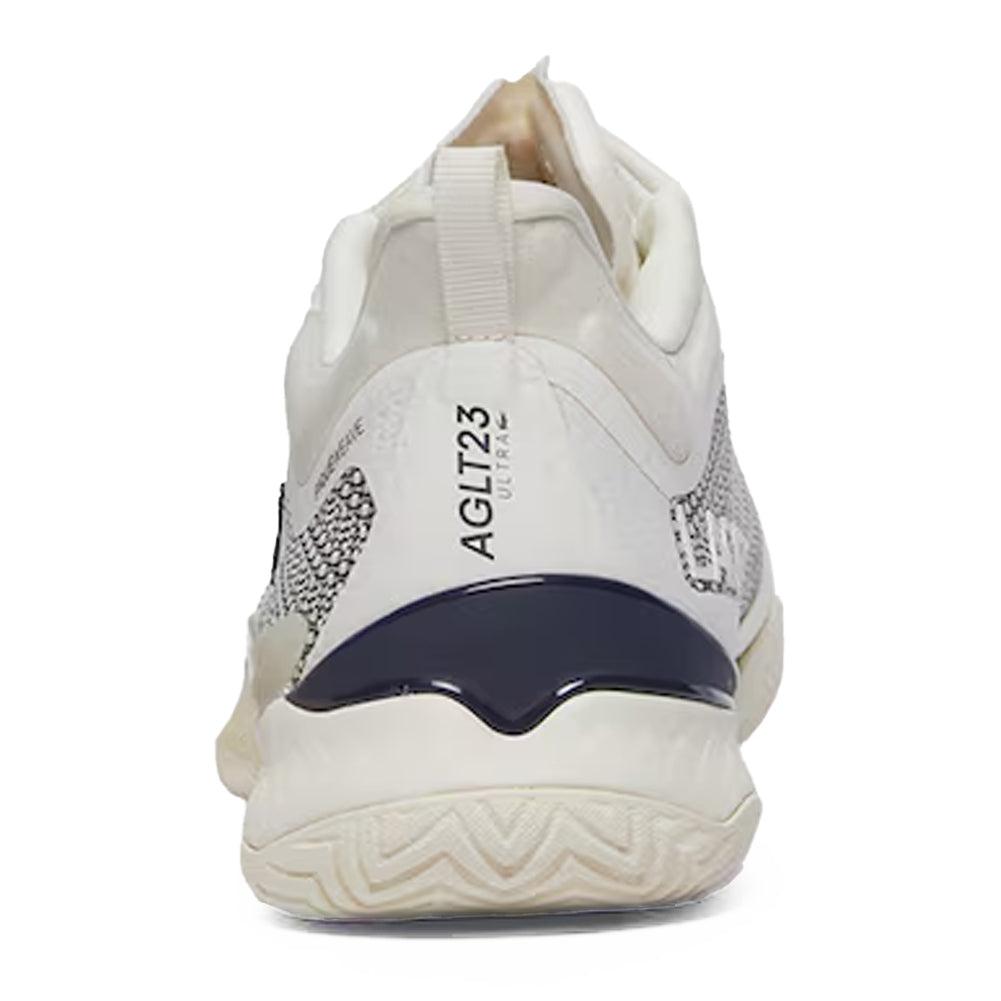 Men's AG LT23 Ultra Lightweight Tennis Shoes - Breathable & Durable for Court & Casual Wear - Off White & Navy Blue | Perfect for Tennis, Gym, Running & Everyday Comfort