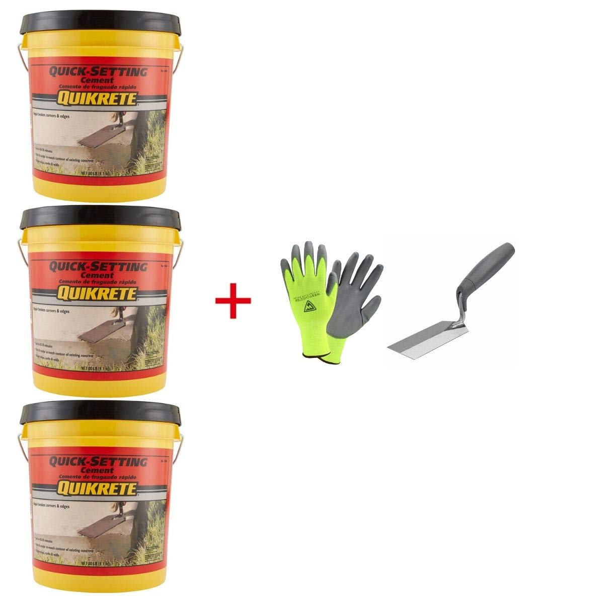 Fast-Setting Cement #10 - High Strength Concrete Mix for DIY Repairs, Construction & Home Improvement Projects - Ideal for Fixing Cracks, Patching Walls & Driveway Repairs
