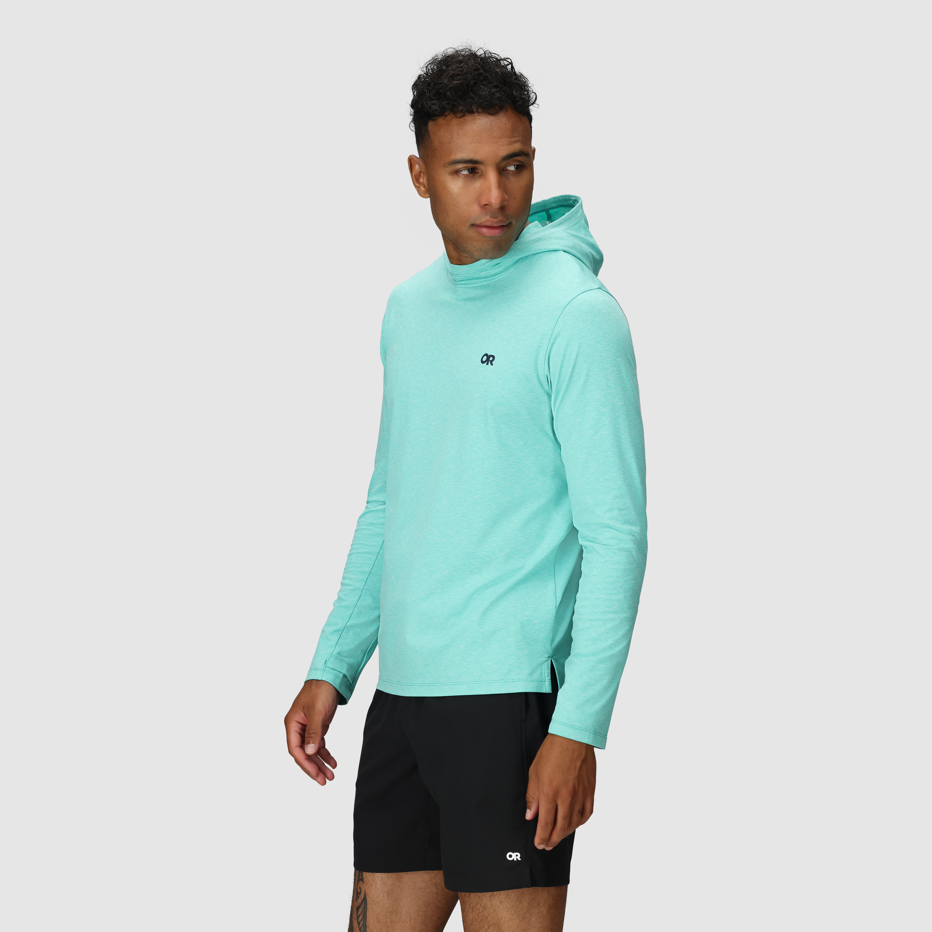 Men's ActiveIce Spectrum Sun Hoodie - UPF 50+ UV Protection, Lightweight & Breathable for Hiking, Running, and Outdoor Activities