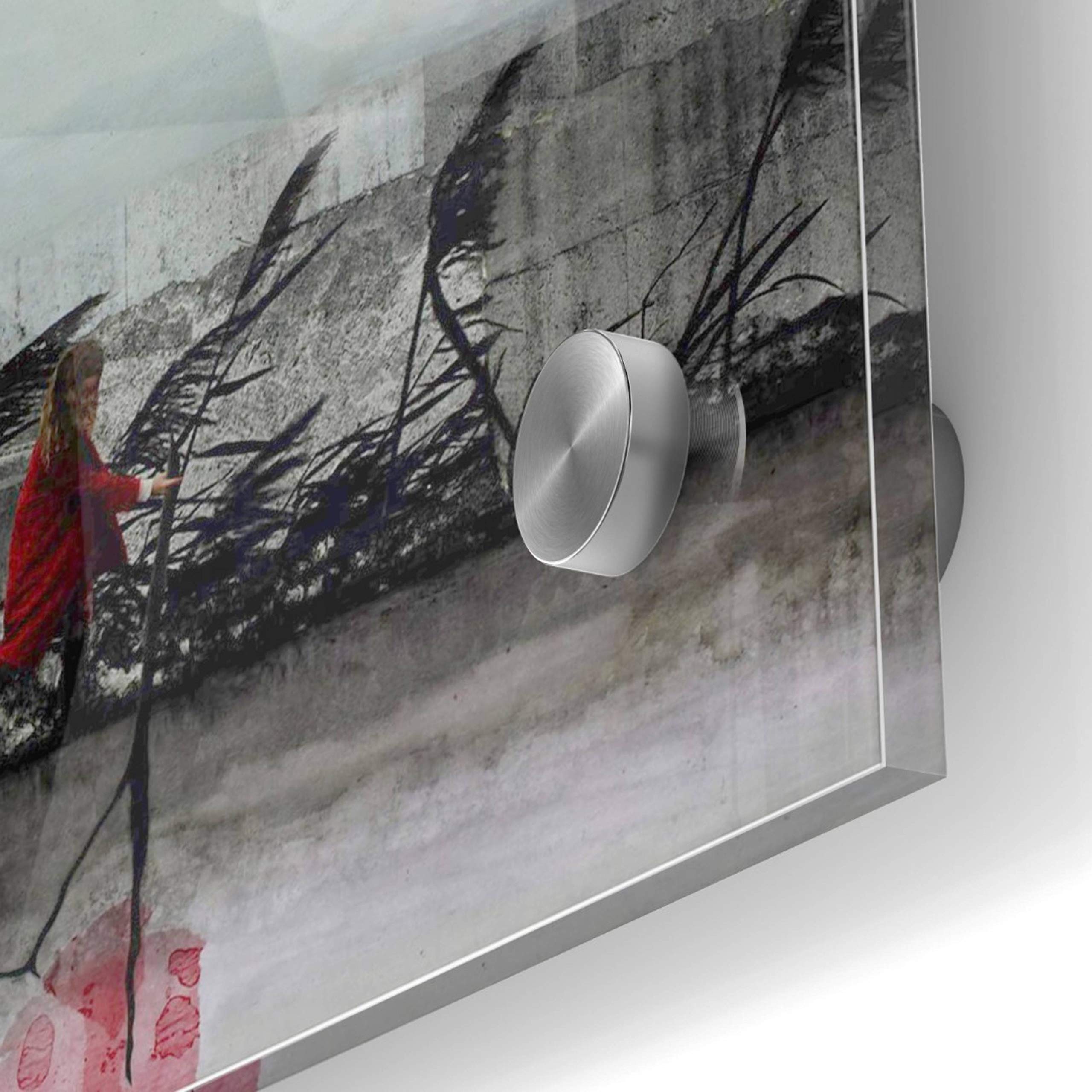 Epic Art 'Water Whispers' by DB Waterman - 24x24 Inch Acrylic Glass Wall Art Painting - Modern Home Decor for Living Room, Bedroom & Office