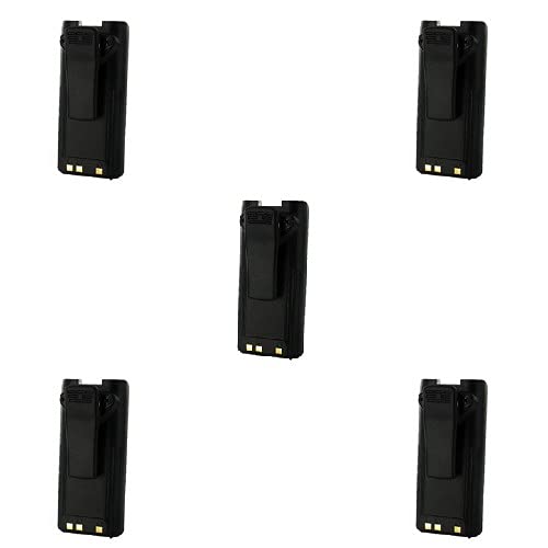 Empire 2-Way Radio Batteries - Ni-CD 7.2V 1000mAh High Capacity Replacement for Icom IC-T81E & BP209 Battery (5-Pack) - Perfect for Emergency Communication, Outdoor Adventures & Security Teams