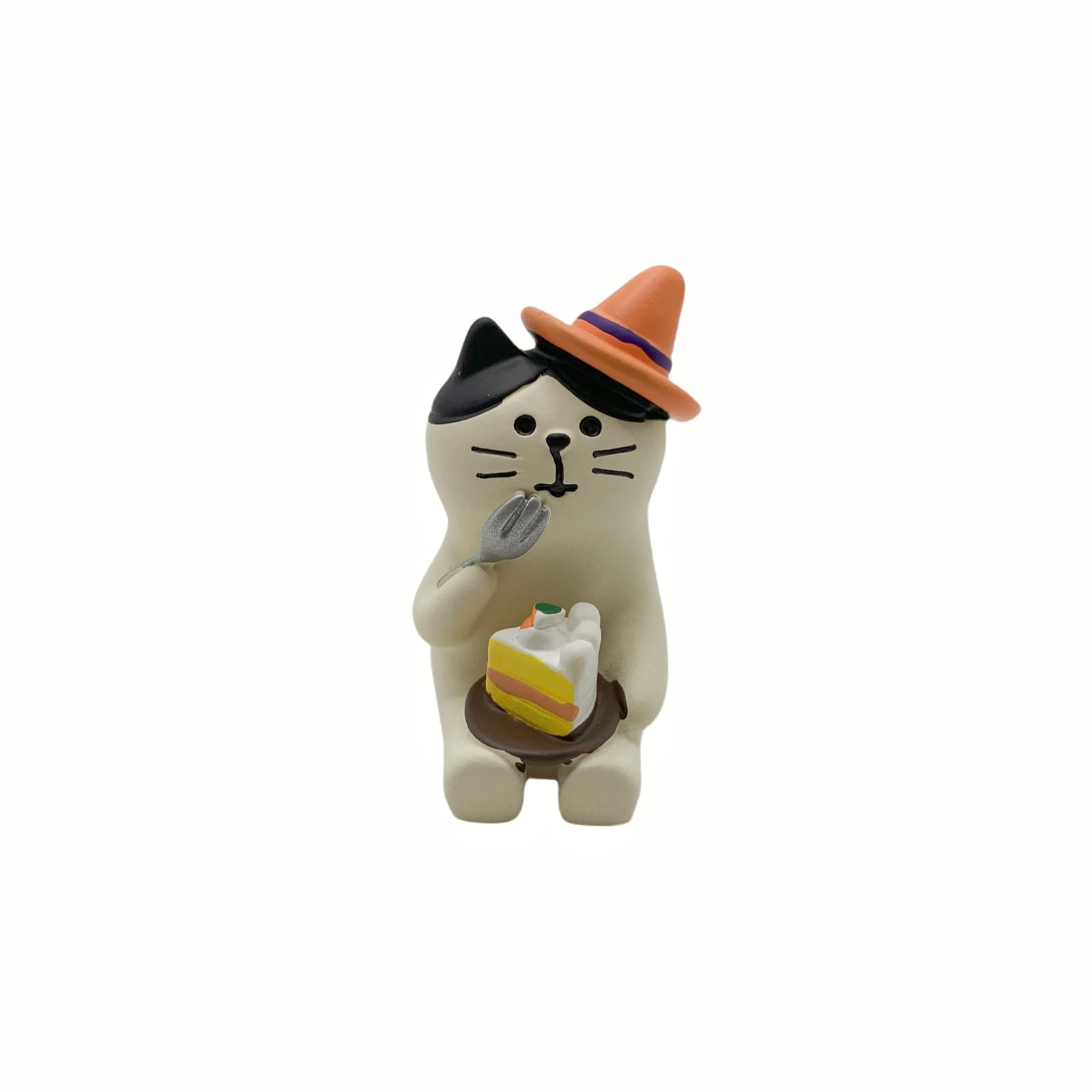 Miniature Cat Figurines Statue - Cute Desk Decor, Mini Cat Sculpture for Home, Office, Shelf & Garden Decor | Perfect for Desk Accessories, Bedroom Decor & Tabletop Display
