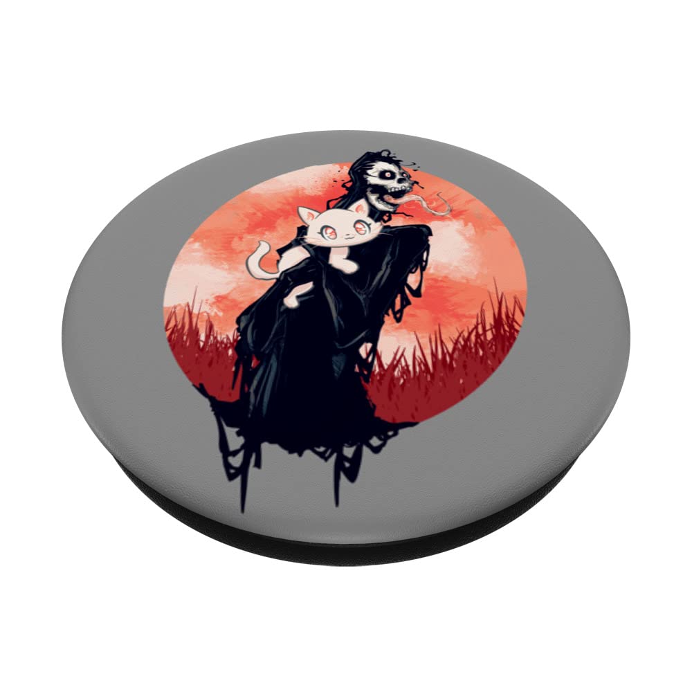 Cat Person PopSockets Swappable PopGrip - Cute Cat Design Phone Grip & Stand for iPhone, Samsung & Smartphones - Perfect for Work, Travel & Selfies