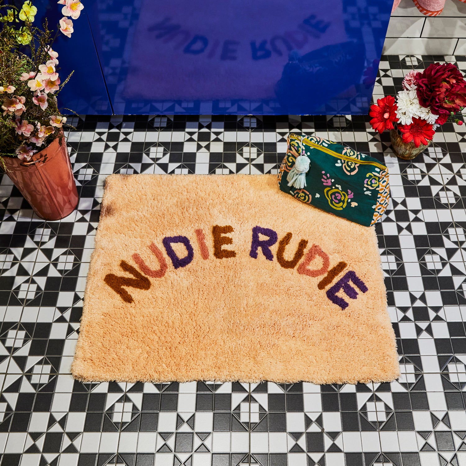 Tula Nudie Bath Mat - Super Soft & Absorbent Bathroom Rug, Non-Slip Shower Mat for Bathroom Floor - Perfect for Spa, Bathroom Decor & Home Essentials (Anabelle)