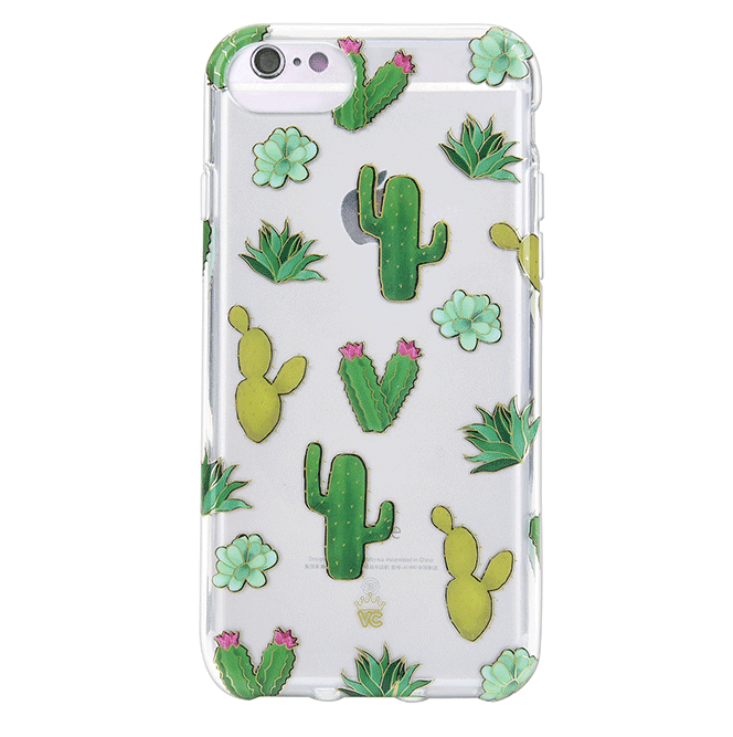 Cactus iPhone Case - Durable Protective Cover for iPhone 12/13/14/15 - Cute Succulent Design - Perfect for Outdoor, Travel & Everyday Use