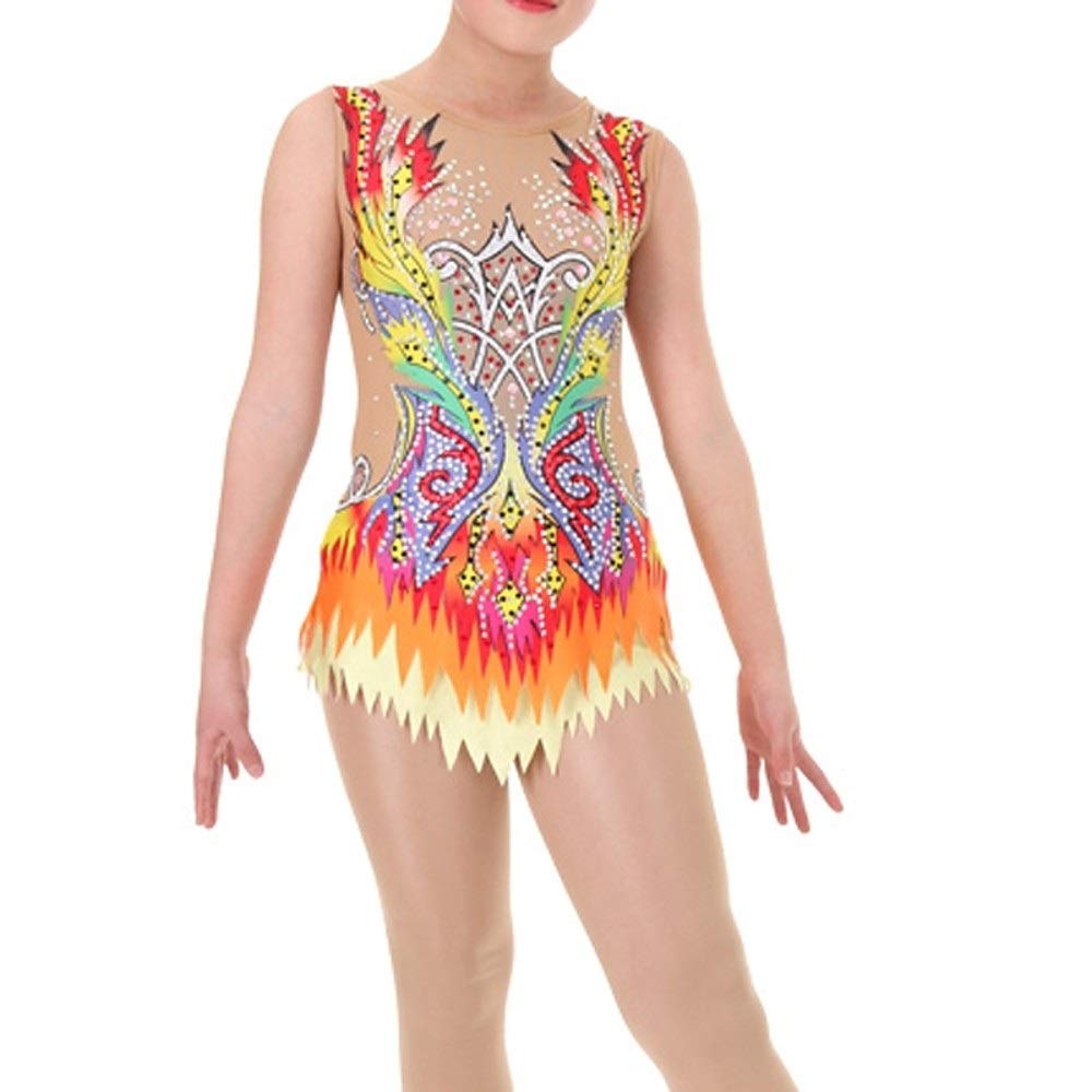 Women's Rhythmic Gymnastics Leotards - Sleeveless Competition Leotard for Girls & Women - Perfect for Gymnastics Training, Performances & Dance Routines