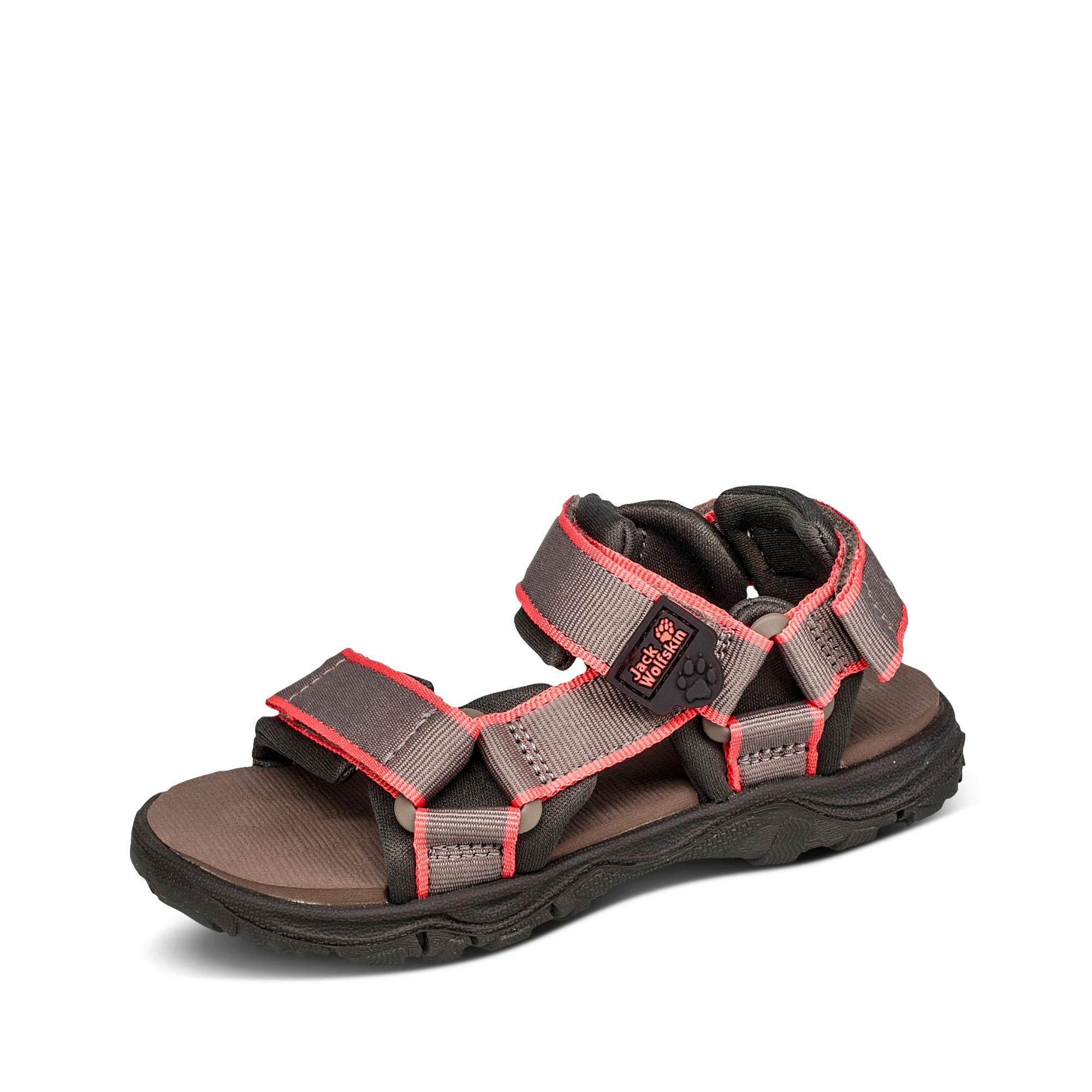 Jack Wolfskin Unisex-Child Seven Seas 3 K Sandal - Waterproof Hiking Sandals for Kids, Outdoor Adventure & Beach Walking