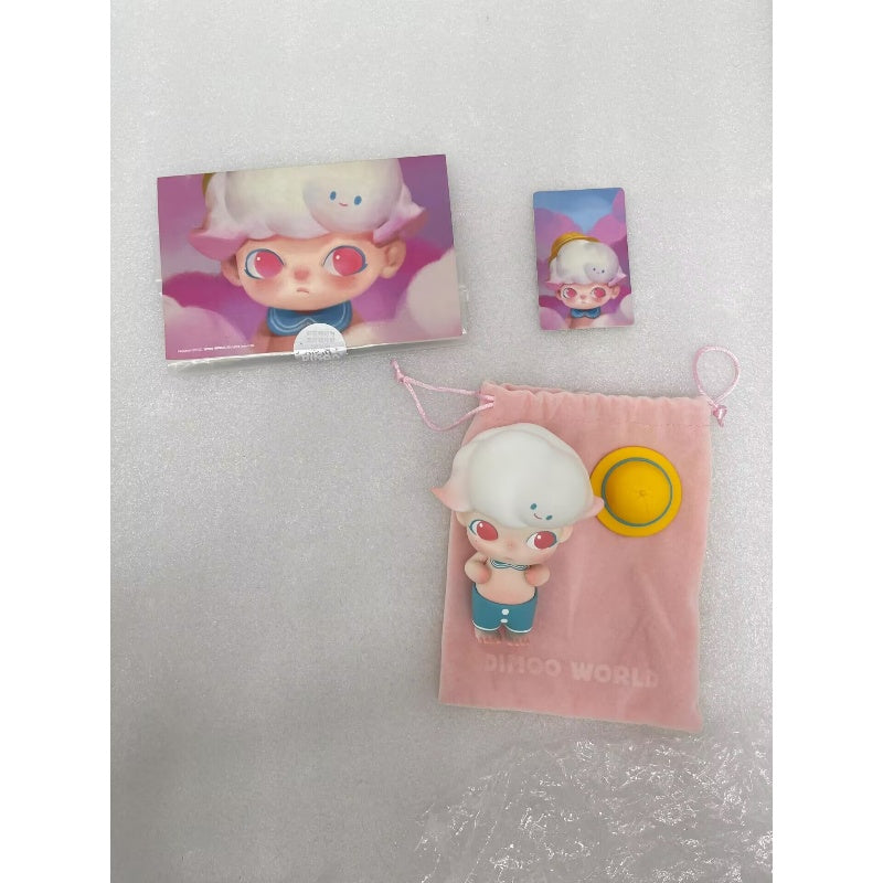 DIMOO Go To School Limited Edition Collectible Figure - Cute Cartoon Character for Kids Room Decor, Gift for Students & Collectors