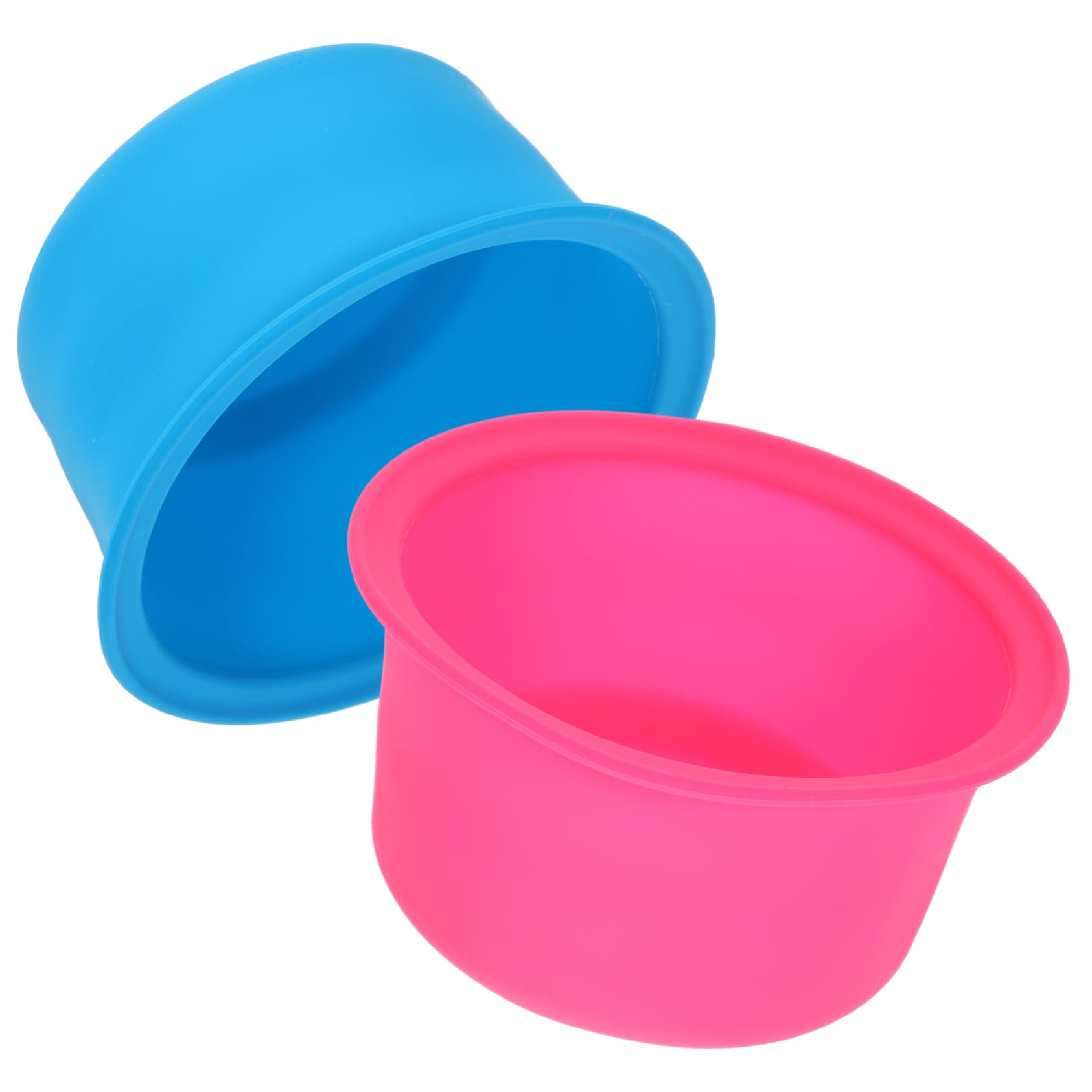 Tofficu 4-Piece Silicone Wax Melting Pot Kit with Spatula - Non-Stick Wax Warmer Replacement Inner Pot for Wax Removal, Cream Tint & Honey Wax - Perfect for Home Salon, DIY Beauty & Professional Waxing Services