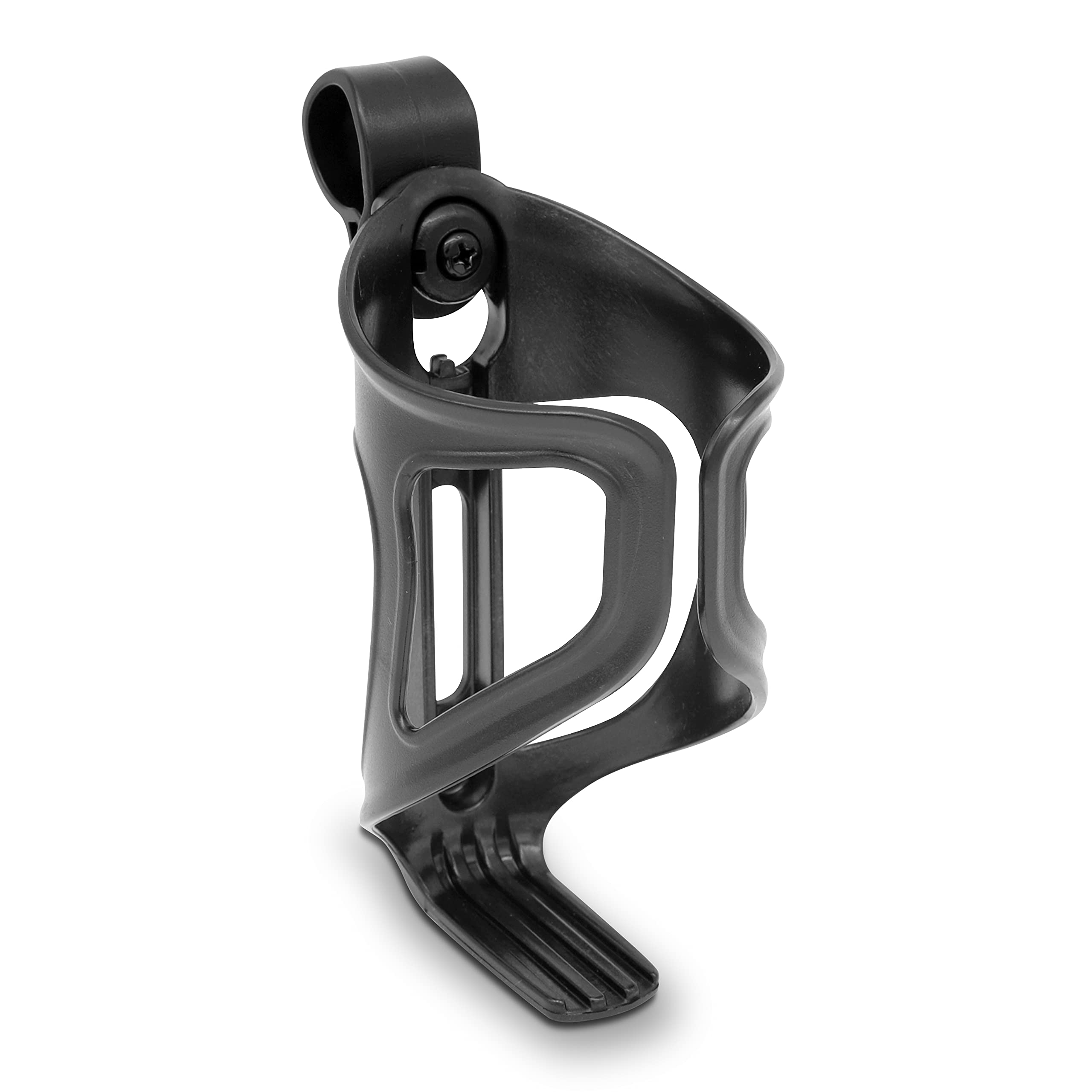 SereneLife Expandable Golf Push Cart Cup Holder - Universal Golf Bag Drink Holder for Bottles, Cans & Coffee Cups (3.5” Diameter) | Golf Accessories for Men | Perfect for Golf Courses, Driving Ranges & Outdoor Sports