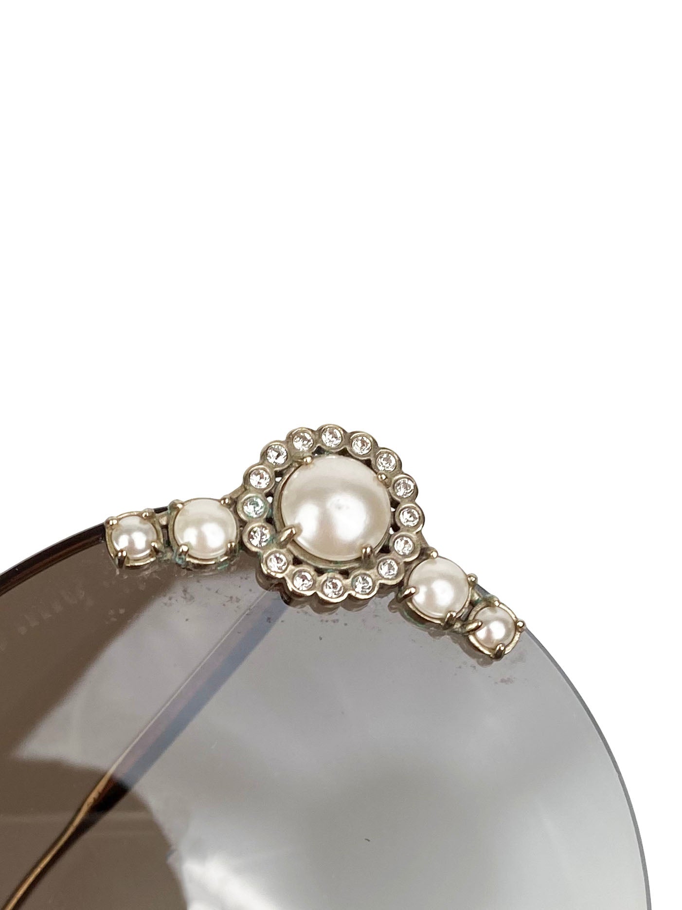 Miu Miu SMU52T Women's Designer Sunglasses with Pearls - Luxury Fashion Accessory for Beach, Summer & Outdoor Activities