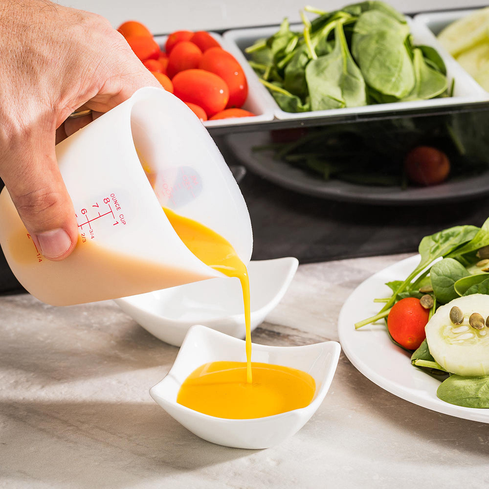Premium 1 Cup Silicone Measuring Cup - Flexible, Durable & BPA-Free (3.5