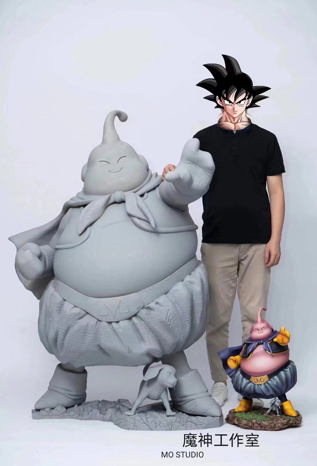 MO Studio Dragon Ball Z Fat Buu Action Figure - Collectible Anime Toy for Fans, Perfect for Display & Gifts