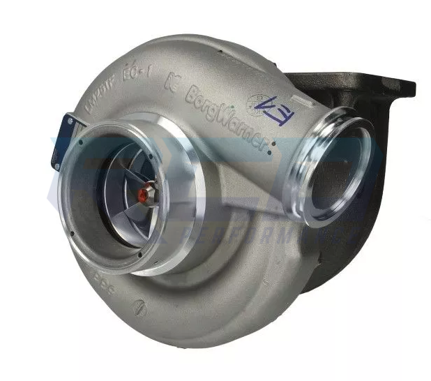 Borg Warner K29 3775 Turbocharger - 70.93mm/82mm 17CM T4 Twin Volute Housing - High Performance Turbo for Diesel Trucks & Racing Applications