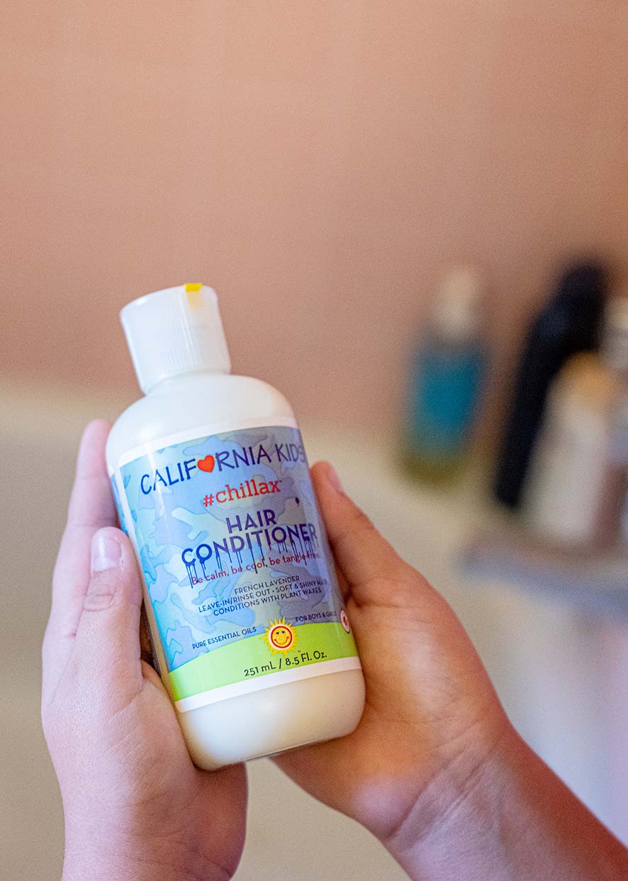 California Kids® #chillax™ Detangling Hair Conditioner for Kids - Gentle & Nourishing Leave-In Conditioner for Soft, Smooth Hair - Perfect for Daily Use & After Swimming