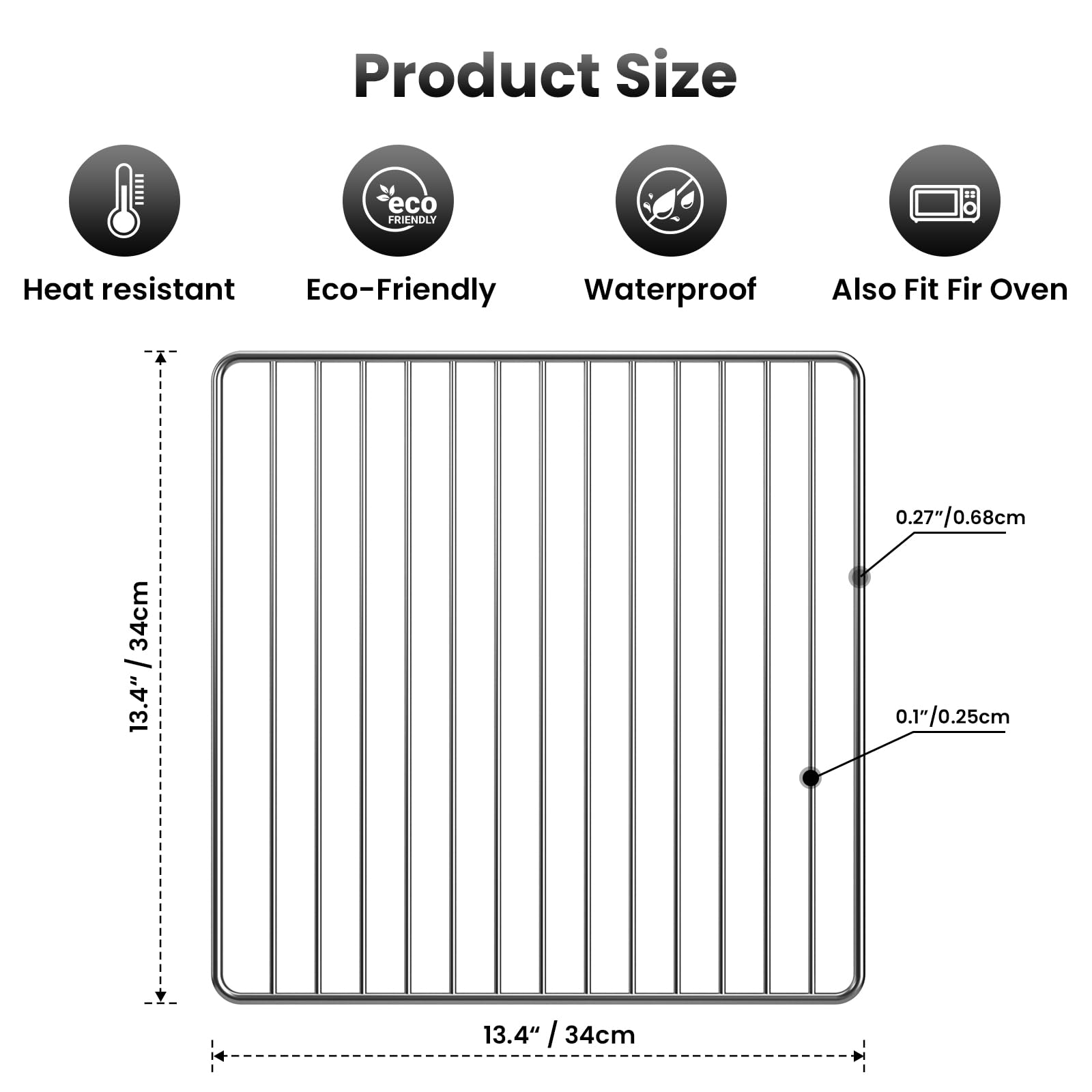 Original Replacement Baking Tray for Ninja Foodi SP100 SP101 Digital Air Fryer Oven | Durable Mesh Basket Accessory | Perfect for Baking, Roasting & Air Frying | Compatible with SP100 Series Oven Racks