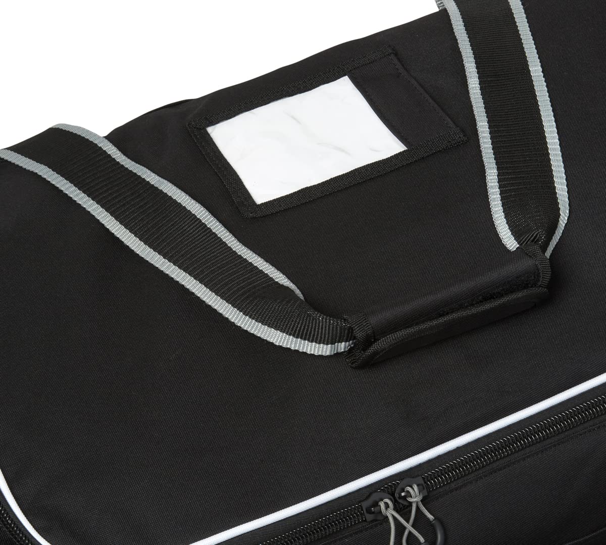 Winnwell Premium Hockey Wheel Bag with Telescopic Handle - Heavy Duty Oversized Roller Gear Bag for Ice Hockey Equipment - Perfect for Travel, Tournaments & Rink Storage