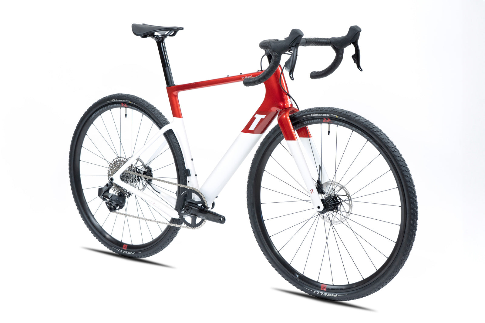 3T Racemax Rival XPLR AXS 1x12 700c Gravel Bike - Lightweight Carbon Frame for Off-Road & Adventure Cycling | Perfect for Trail Riding, Commuting, and Long-Distance Tours
