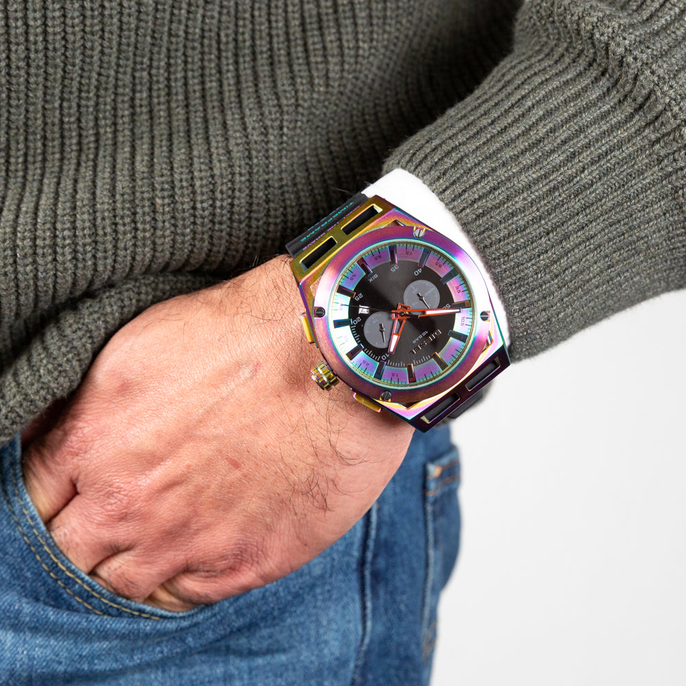 Diesel DZ4547 Timeframe Chronograph Men's Watch - Stylish Analog Quartz Wristwatch for Casual & Business Wear