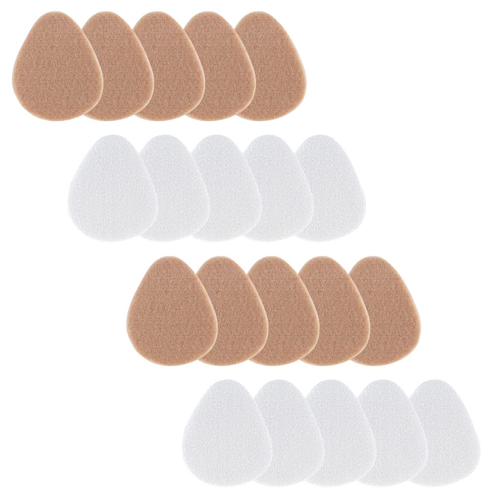 10 Pairs Thickened High Heel Pads for Women & Men - Forefoot Cushion Inserts for Comfortable High-Heeled Shoes | Perfect for Parties, Weddings & Long Wear