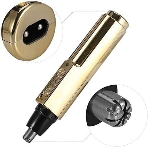 Rechargeable Electric Nose Hair Trimmer for Men & Women - Waterproof Stainless Steel Blade, Professional Grooming Tool for Eyebrows & Ears | Perfect for Travel, Home & Personal Care Routine