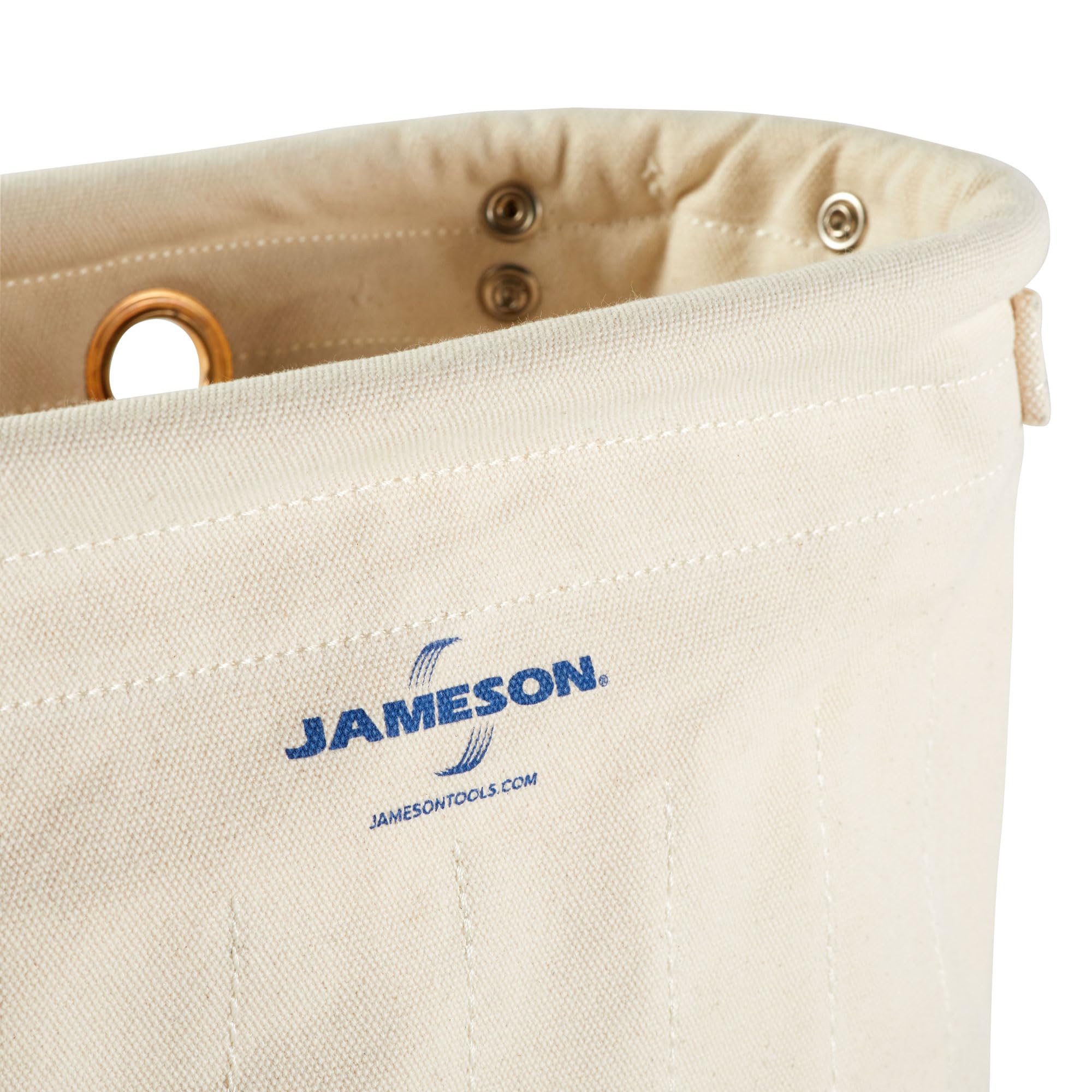 Jameson 24-40 Canvas Tool Bag - Durable Work Tote for Electricians, Plumbers & Contractors - Heavy Duty Storage for Tools & Equipment On Job Sites