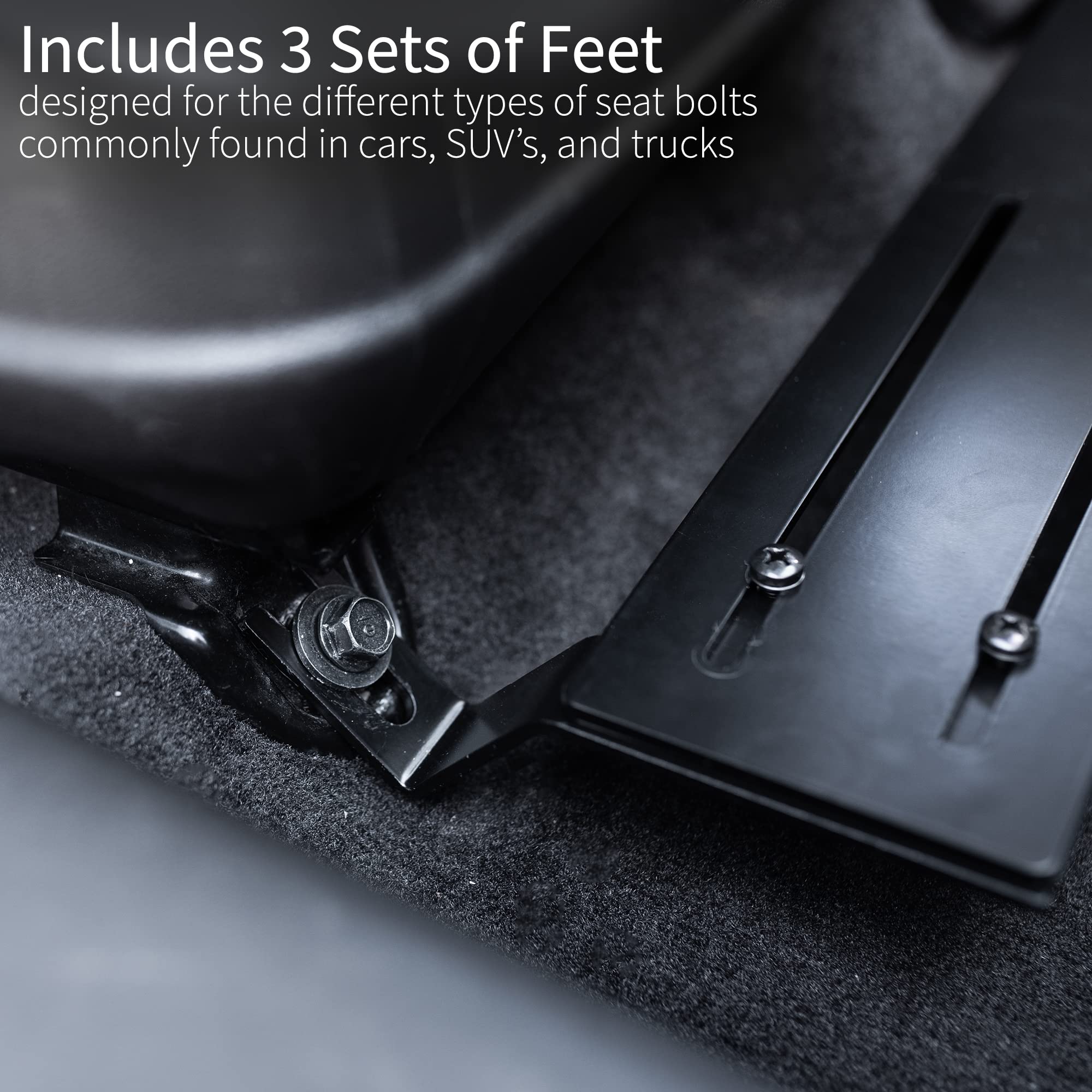 VIVO Single Laptop Car Mount Holder - Fully Adjustable Extension Notebook Stand for Trucks, Vans & SUVs with Articulation & Height Adjustment (Black, MOUNT-CAR01) - Perfect for Work on the Go, Road Trips & Mobile Office Setup