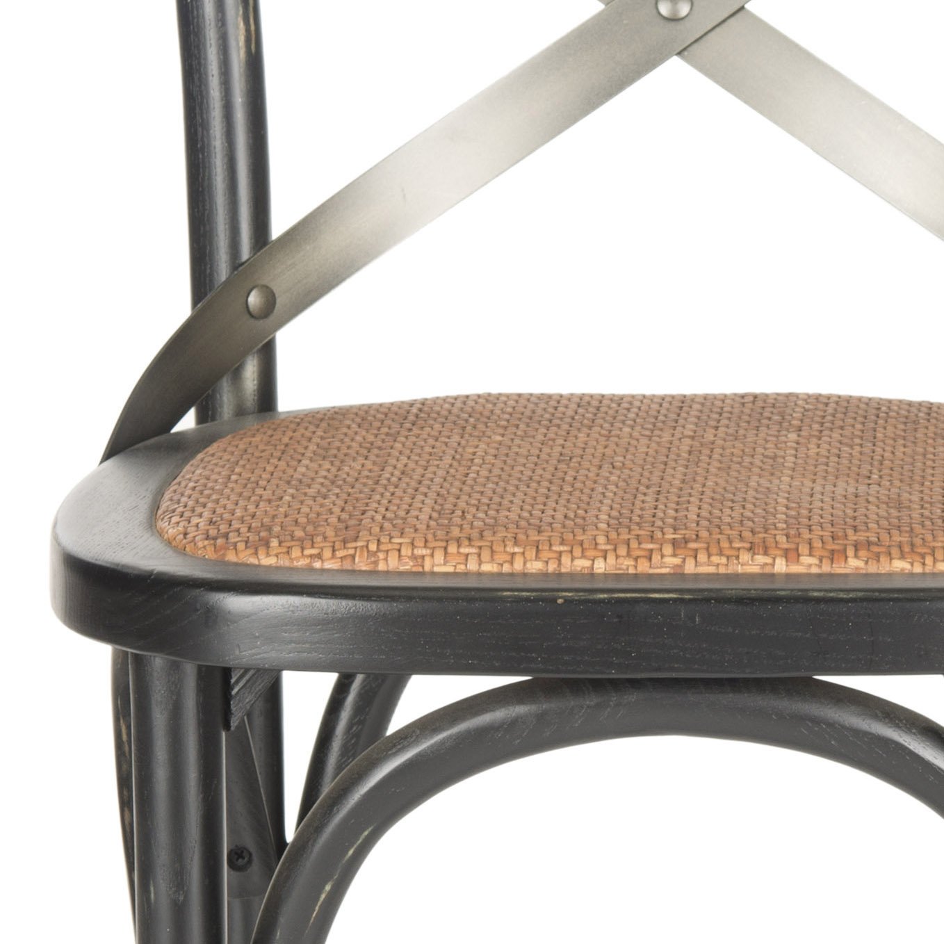 Safavieh American Homes Collection Eleanor Ivory 30.7-inch Bar Stool - Modern Kitchen Island Stool for Dining & Breakfast Nook