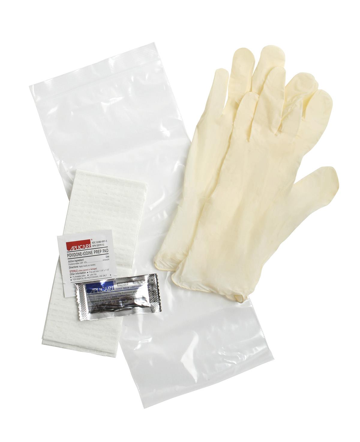 Intermittent Catheterization Kits with PVP Pad - Sterile Medical Supplies (100/Case) for Home Use, Hospital & Travel Convenience