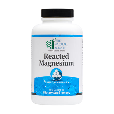 OrthoMolecular Reacted Magnesium Supplement - High Absorption for Stress Relief, Muscle Recovery & Sleep Support - Ideal for Athletes, Fitness Enthusiasts & Busy Professionals