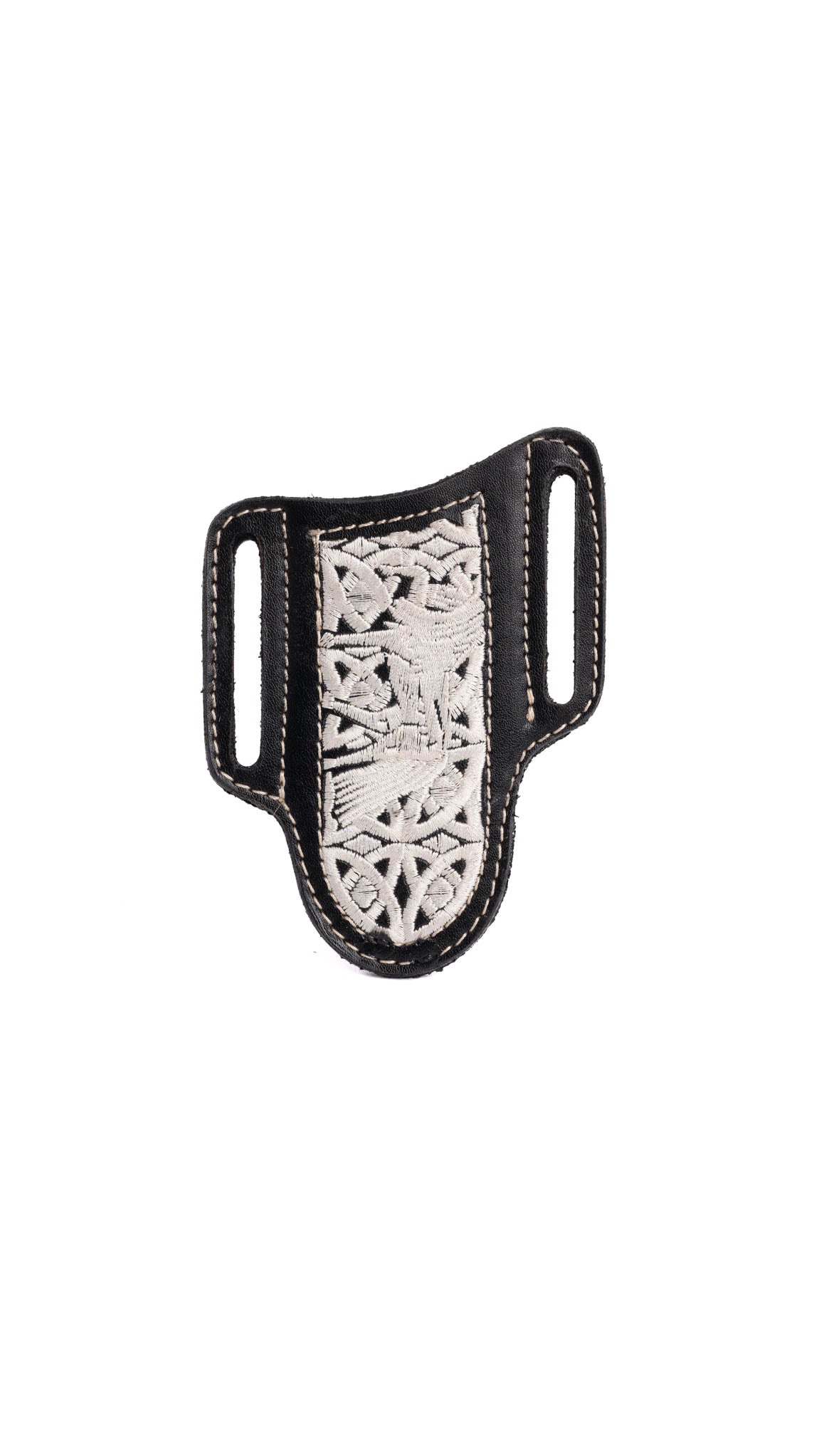 Premium Leather Knife Sheath for Hunting & Outdoor - Rock'em Bordado Handmade Sheath for Fixed Blade Knives - Perfect for Camping, Bushcraft & Survival Gear