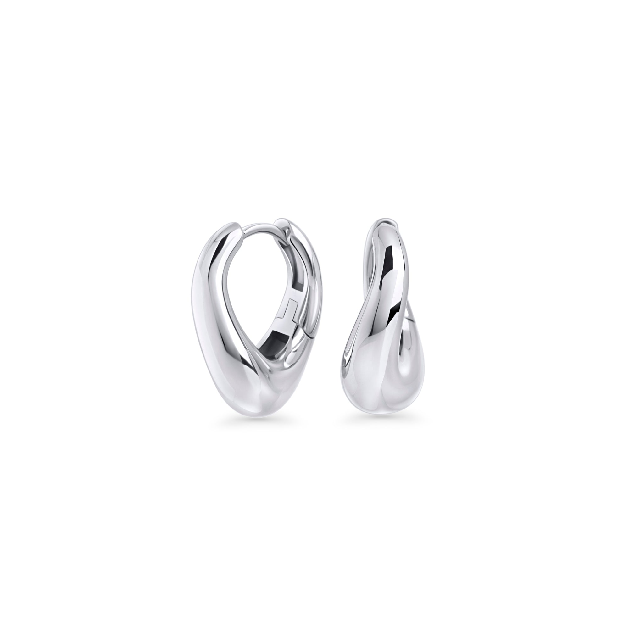 Kylie Huggie Earrings for Women - Gold Plated Hoop Earrings for Everyday Wear | Perfect for Casual, Office & Date Night Outfits