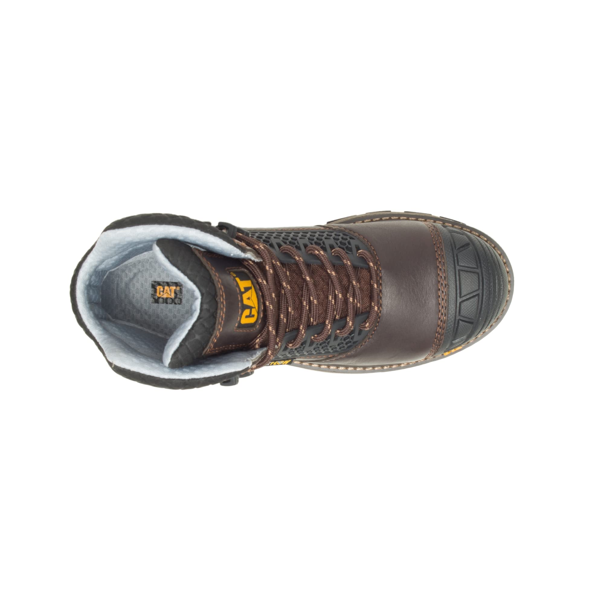 Cat Footwear Women's Excavator Superlite Cool Composite Toe Work Boots - Lightweight Safety Shoes for Construction, Warehouse & Outdoor Work