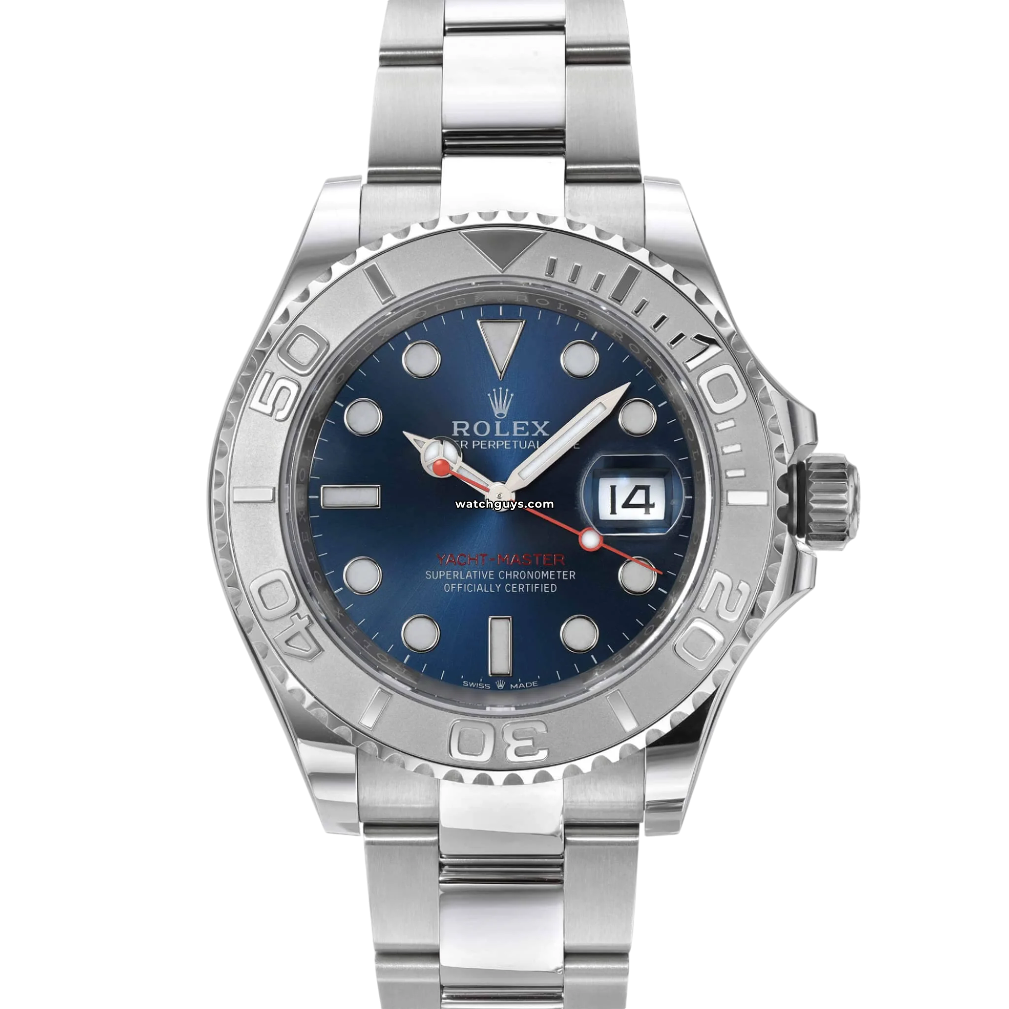 Rolex Yacht Master 126622 Blue Dial Men's Luxury Watch - Perfect for Sailing, Yachting & Formal Events