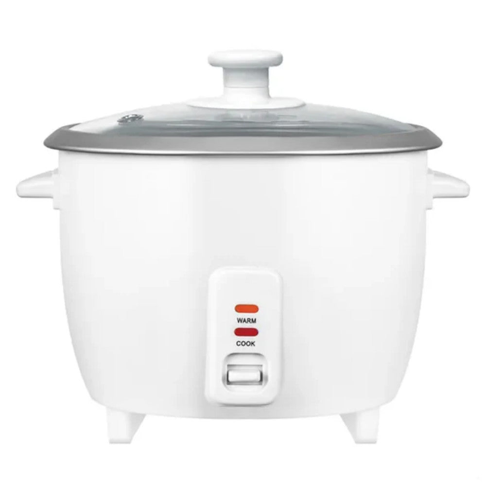 HAUZ ARZ866 6 Cup Rice Cooker - Small Electric Steamer with Non-Stick Pot & Keep Warm Function - Perfect for Dorm, Office, and Small Family Cooking