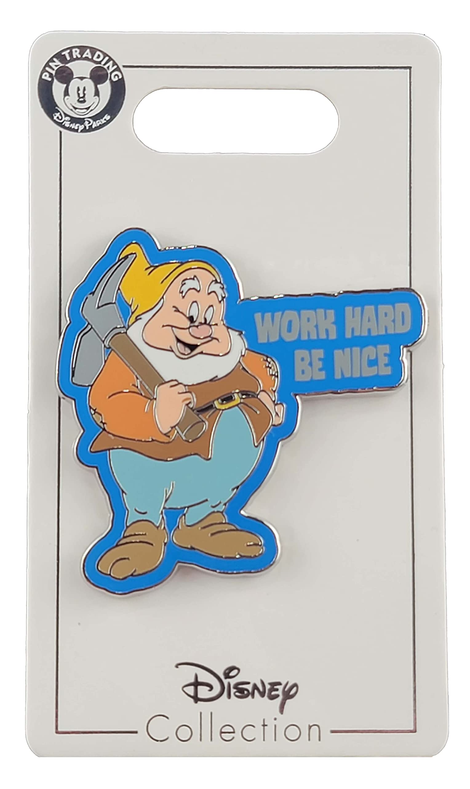 Disney Snow White and the Seven Dwarfs Happy Pin - Collectible Enamel Lapel Pin - Perfect for Disney Fans, Pin Trading & Costume Accessories - Great for Disney Parks, Gifts & Pin Collections