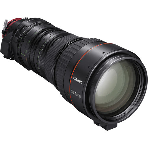 Canon CINE SERVO 50-1000mm T5.0-8.9 PL Mount Cinema Lens - Professional 4K Video Camera Lens for Filmmaking, Sports & Wildlife Photography