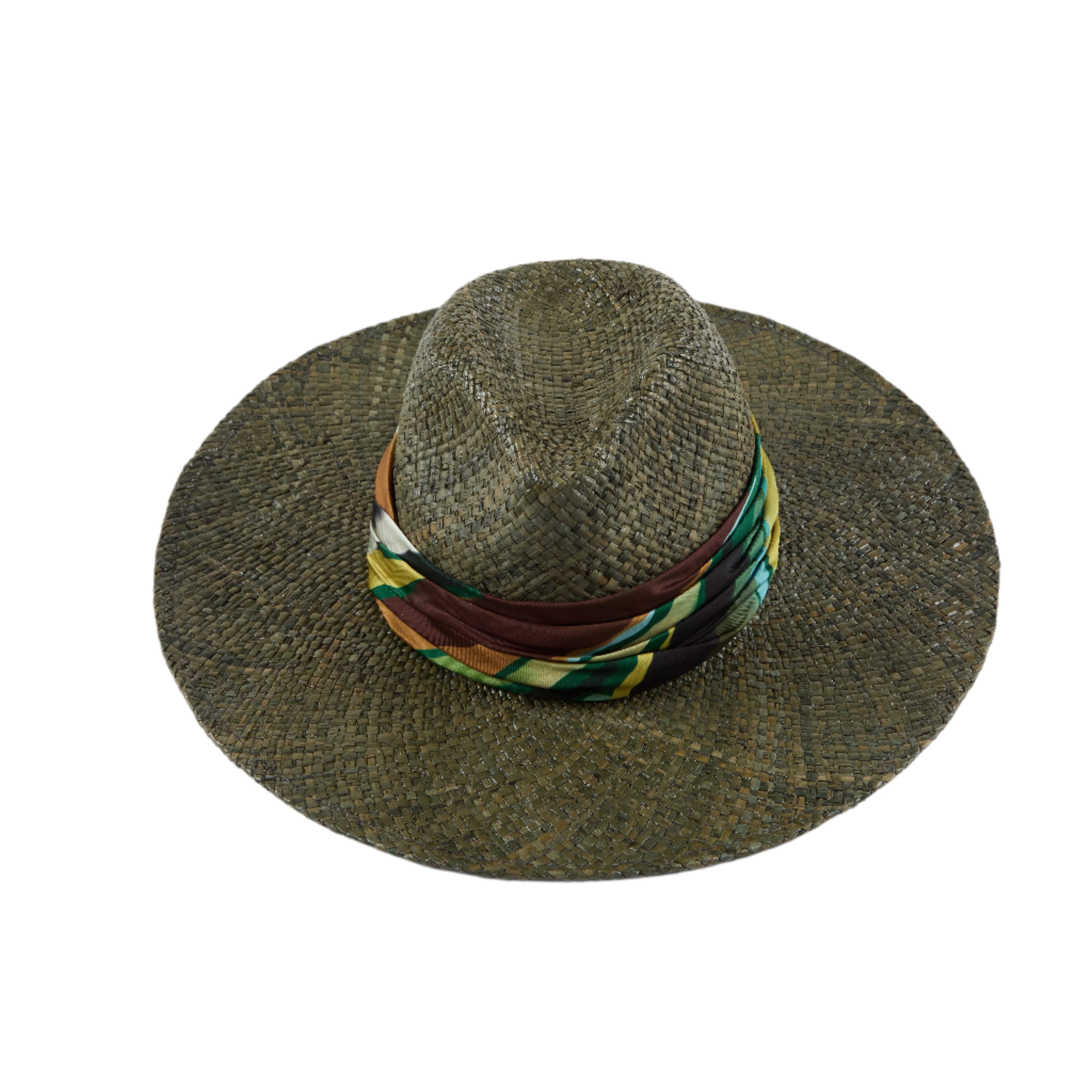 Stylish Emmanuelle Fine Raffia Fedora Hat for Women - Summer Beach, Garden Party & Outdoor Fashion Accessory