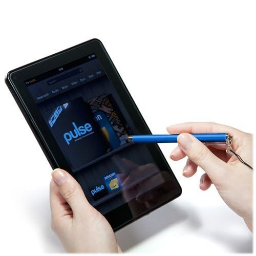 BoxWave Stylus Pen 3-Pack for Carlson Surveyor 2 - Precision Capacitive Stylus with Fine Tip for Touchscreens - Lunar Blue - Perfect for Note Taking, Drawing & Digital Art on Tablets