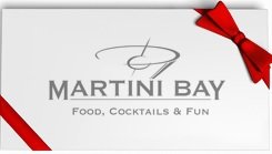 Martini Bay Gift Card - Perfect for Birthdays, Holidays & Special Occasions - Digital & Physical Gift Options Available