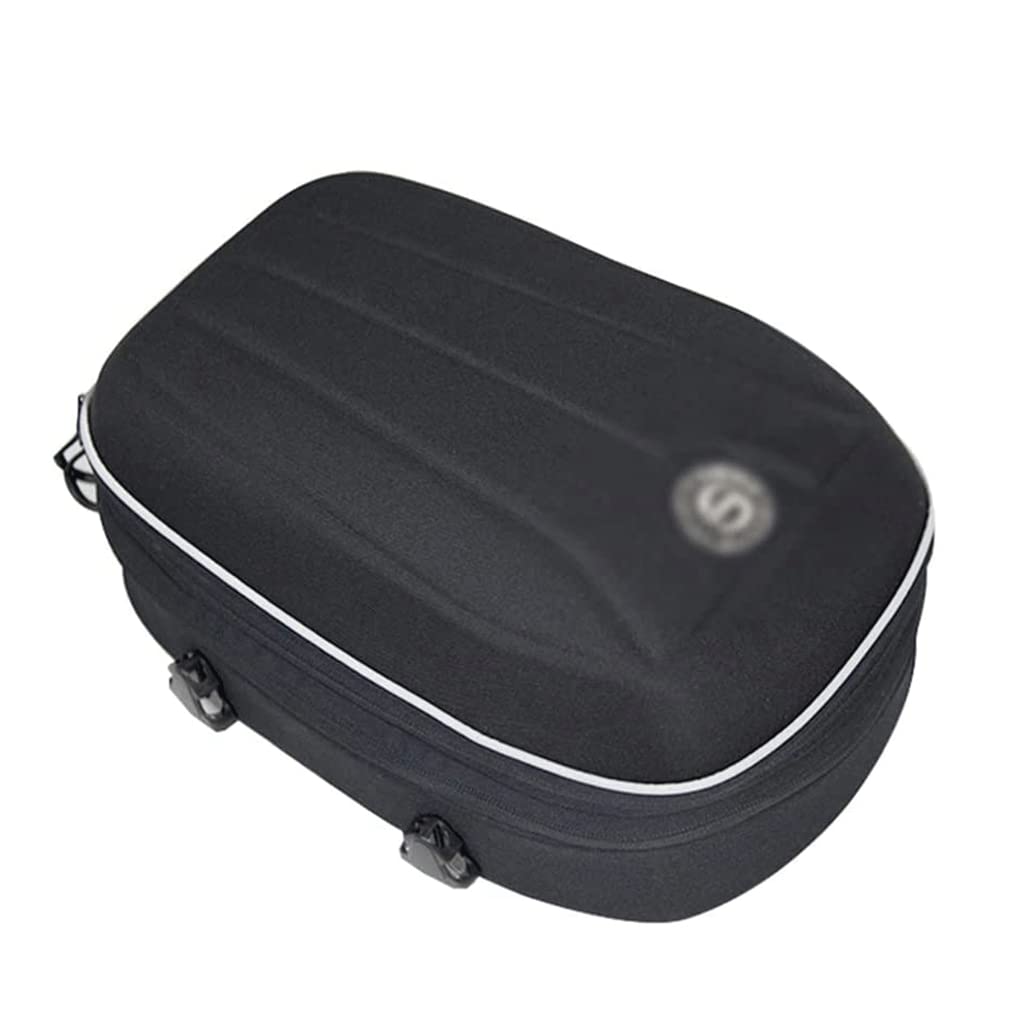 XXZY Large-Capacity Waterproof Motorcycle Tail Bag - Universal Hard Shell Seat Bag for Bikers | Durable & Multi-Functional Riding Gear for Commuting, Touring & Adventure Trips