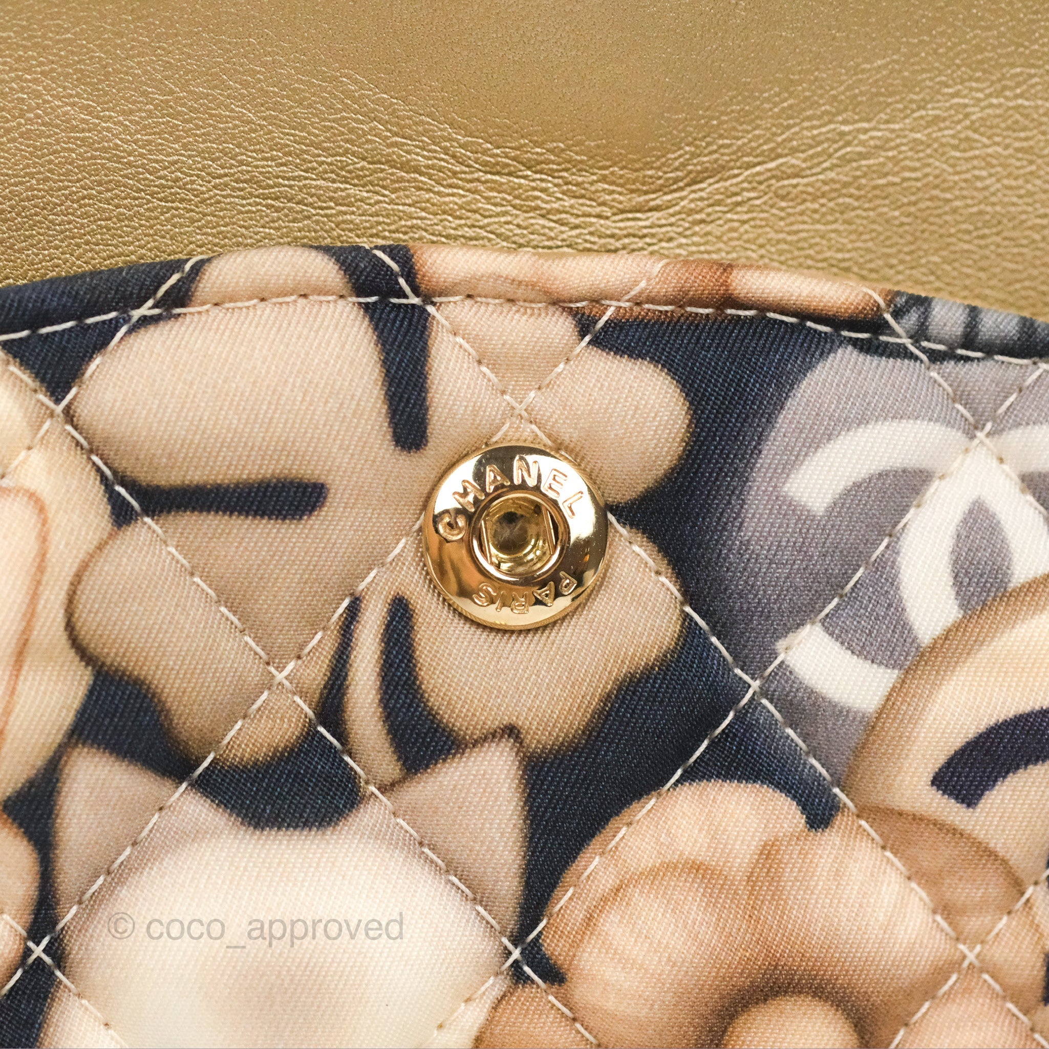 Chanel Medium Classic Double Flap Bag in Metallic Gold Lambskin with Gold Hardware - Luxury Designer Handbag for Women, Perfect for Parties, Date Nights & Special Occasions