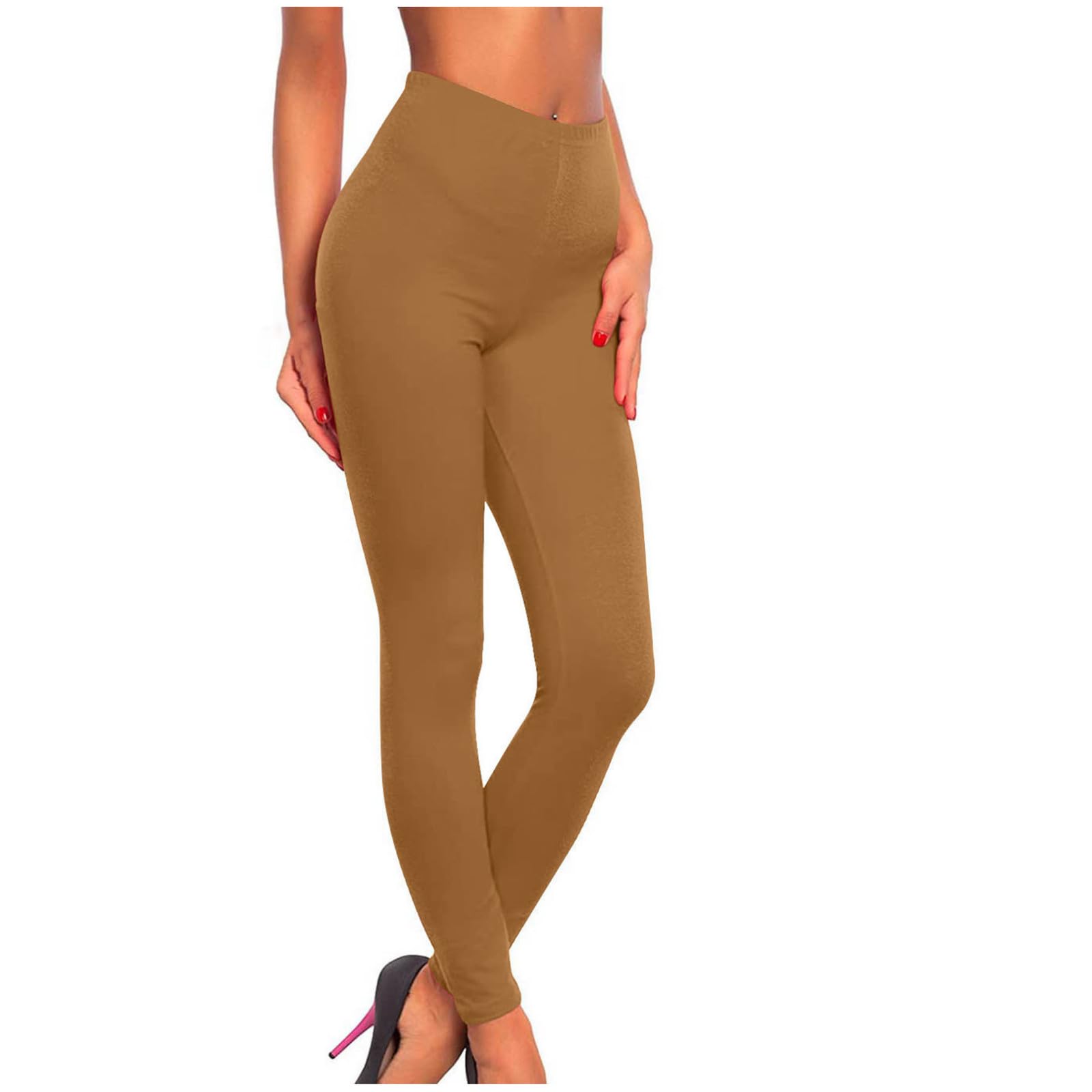 High Waisted Tummy Control Yoga Pants for Women - Butt Lifting Compression Leggings for Workout, Gym & Everyday Wear | Comfortable & Flattering Activewear
