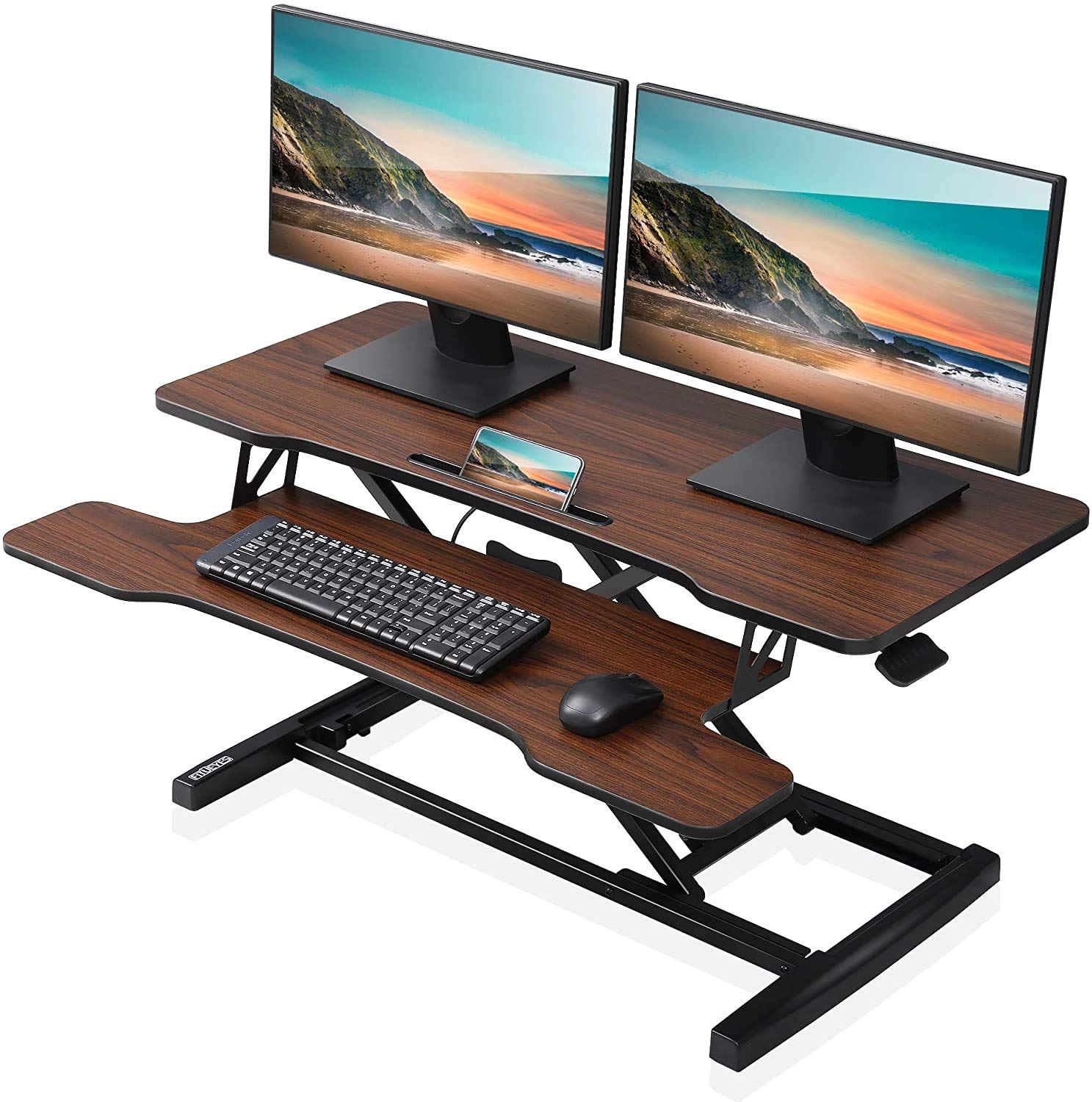 FITUEYES Adjustable Standing Desk Converter - 36