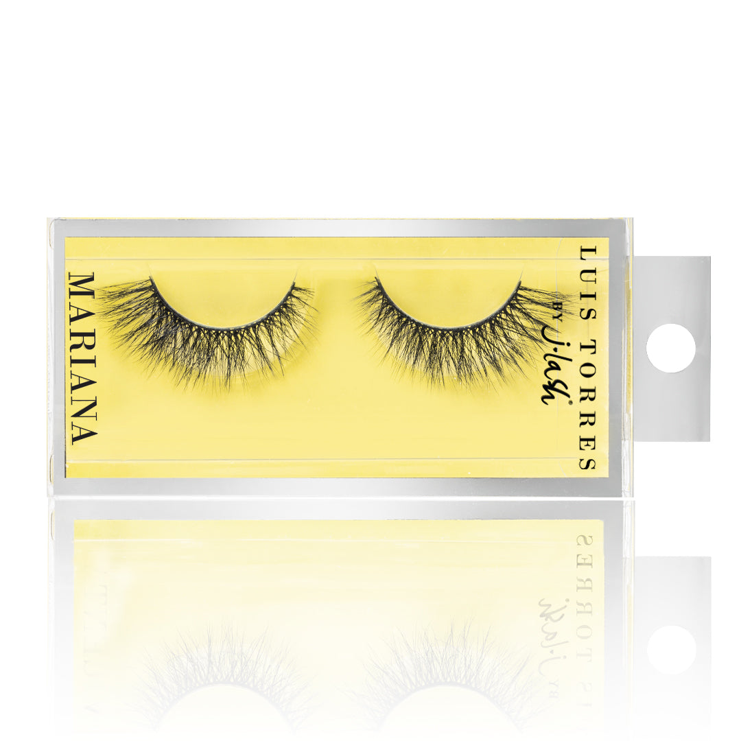 Mariana Faux Mink Lashes Vol 3 - Premium Reusable False Eyelashes by JLash x Luis Torres | Natural Look for Parties, Weddings & Special Occasions