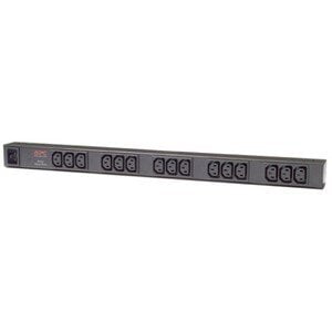 APC by Schneider Electric Basic Rack PDU 3.68kVA - 15 Outlets (C13) with C20 Input - 200V/208V/230V - 2.5m Power Cord - 0U Rack Mountable for Server Racks & Data Centers