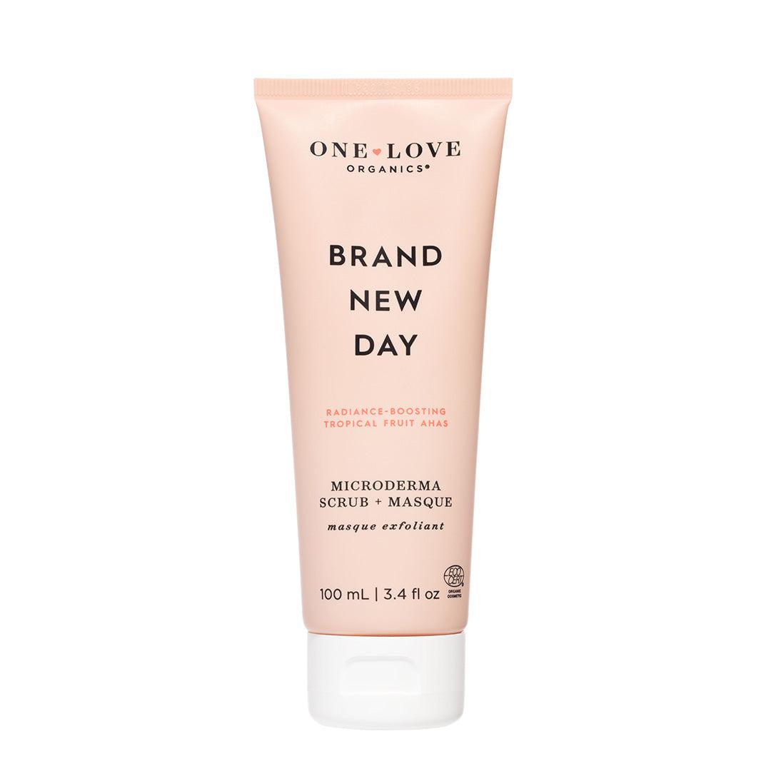 Brand New Day Microderma Scrub & Mask - 3.4oz Exfoliating Facial Treatment for Glowing Skin | At-Home Spa & Skincare Routine